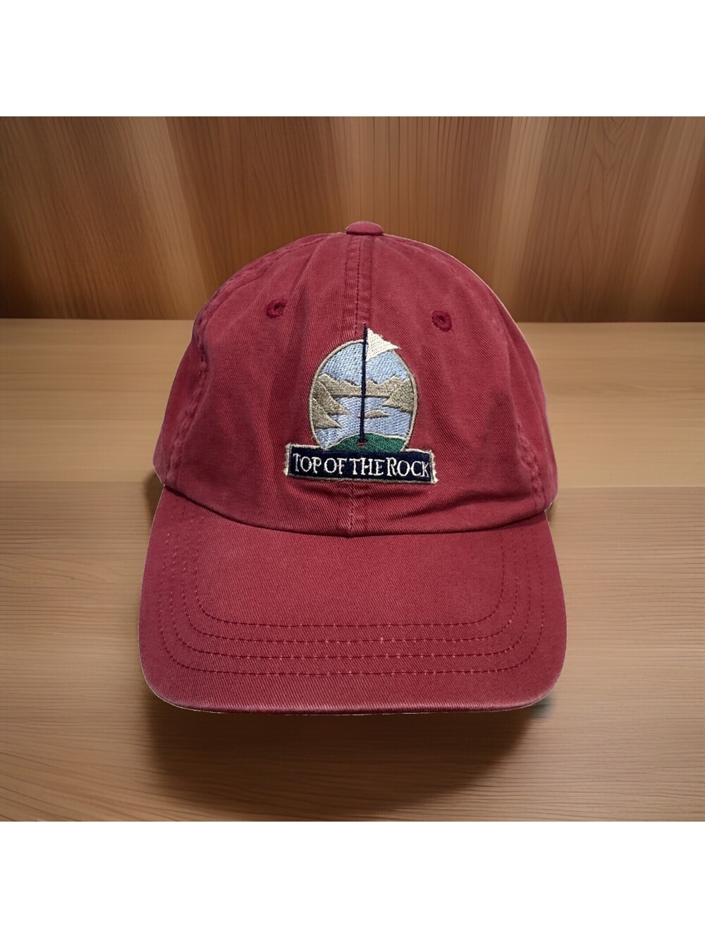 Top of The Rock Cliff Top Par 3 Golf Course Cedar Lodge Resort Baseball Cap